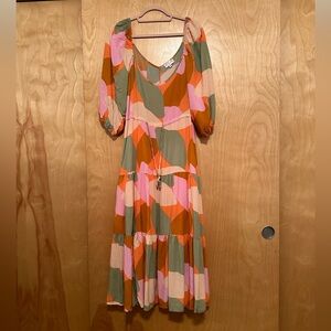 Proud Poppy Midi Dress